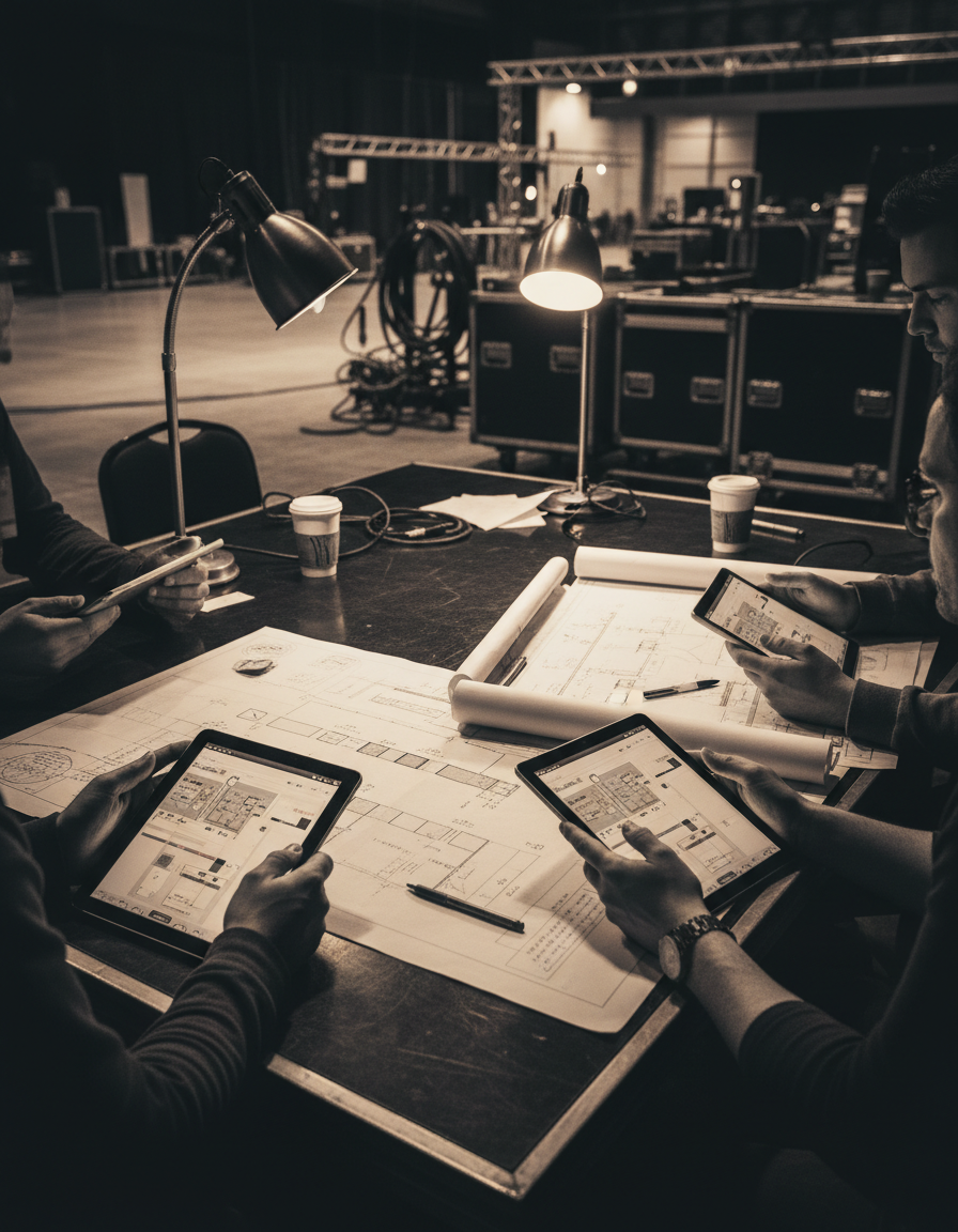 Spiral Event Production Design